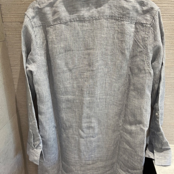 Quince Linen Shirt Dress Size S - Picture 4 of 4